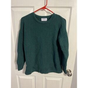 Old Navy Tunic Length Green Sweater Size M